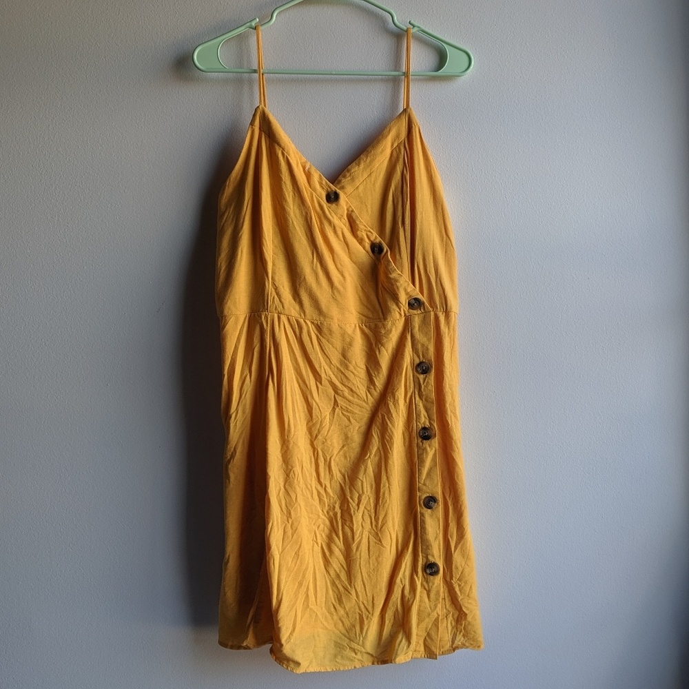 AE Asymmetric Button Front Dress - Picture 1 of 2